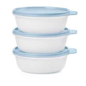 Tupperware Small Modular Bowls set of 3 New